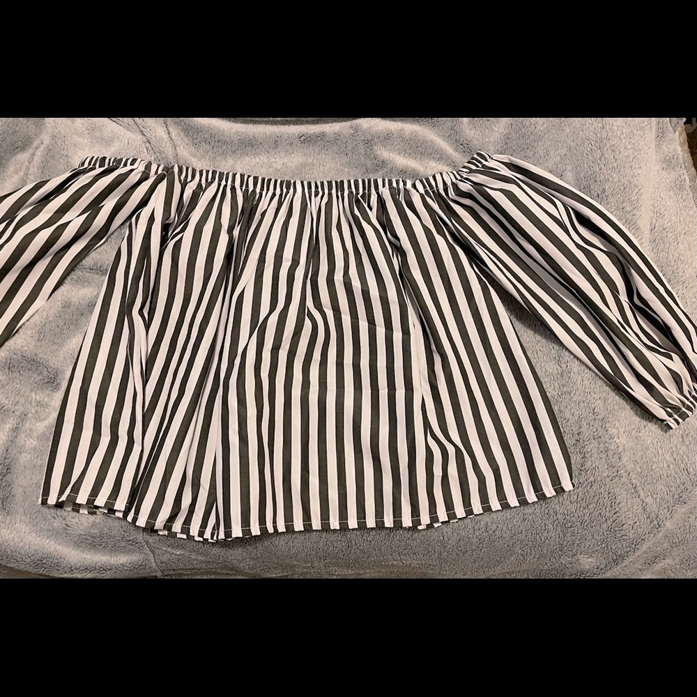 Off the shoulder blouse